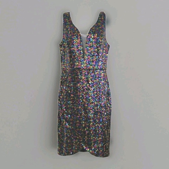 Grace Karin Dresses & Skirts - Grace Karin Women's Sequin Cocktail Party Dress Stretch Back Zip Sze Medium